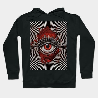 scary eye Hoodie